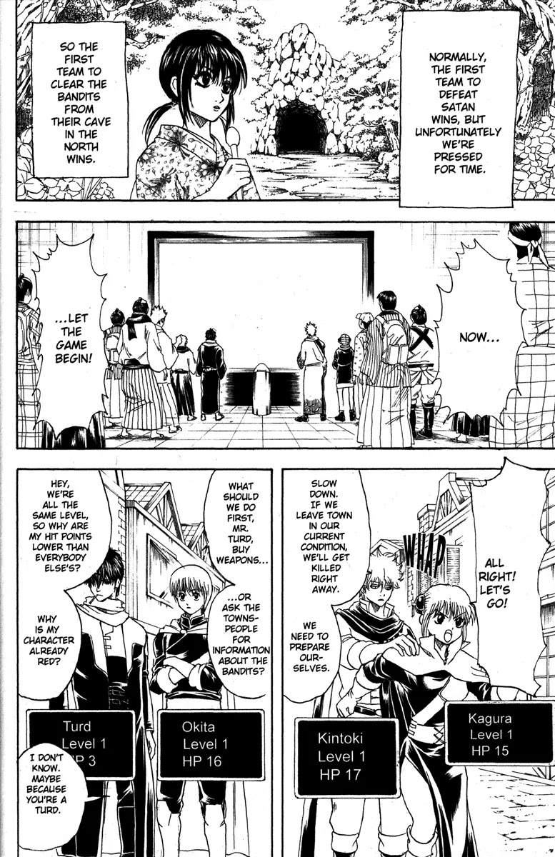 Gintama Chapter 149 page 12 - Chapter 149 : Life and Video Games Are Full of Bugs