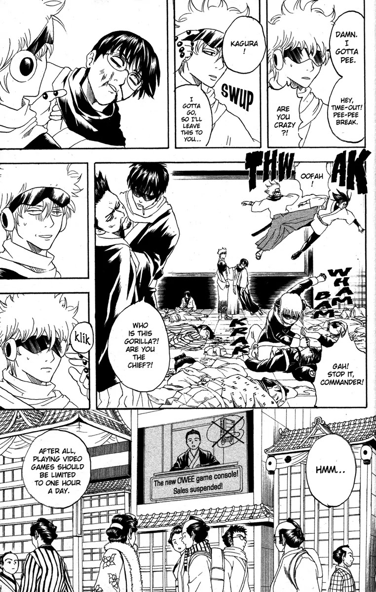 Gintama Chapter 149 page 27 - Chapter 149 : Life and Video Games Are Full of Bugs