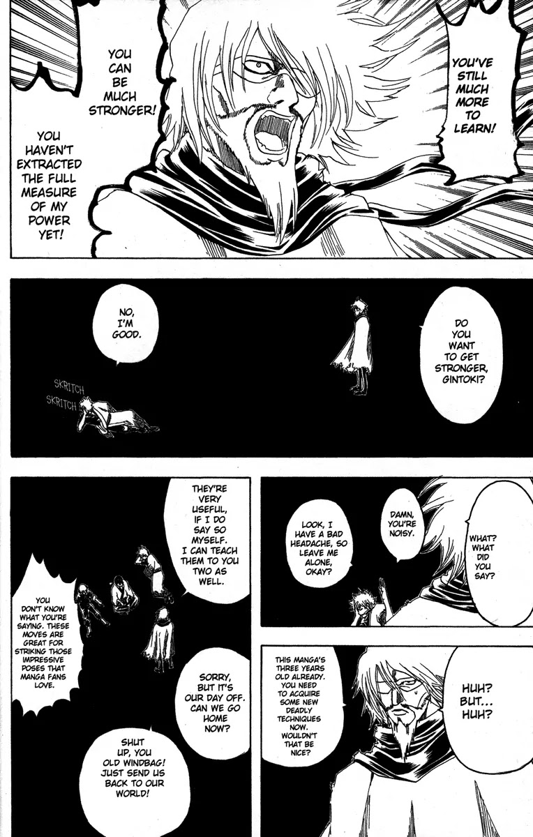 Gintama Chapter 150 page 10 - Chapter 150 : Disasters Com in Threes
