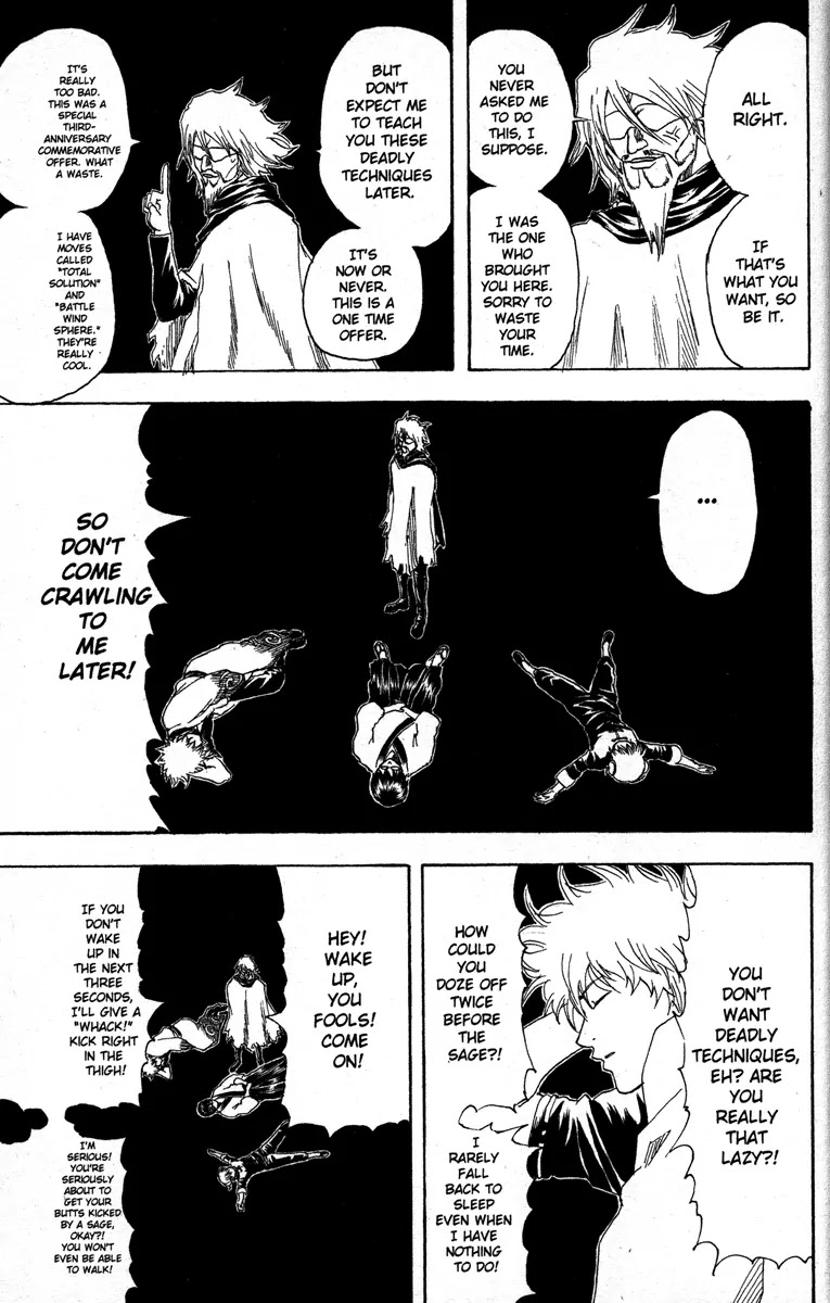 Gintama Chapter 150 page 11 - Chapter 150 : Disasters Com in Threes