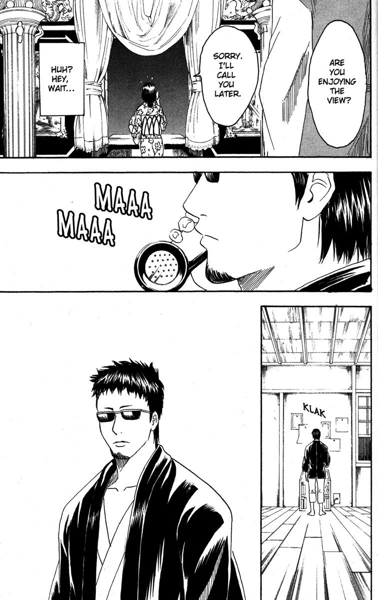 Gintama Chapter 153 page 3 - Chapter 153 : When You're on a Train, Hold On to the Straps with Both Hands