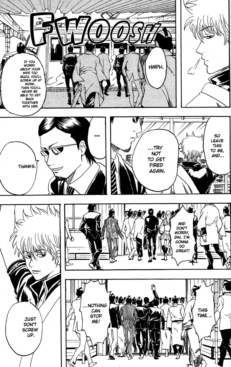 Gintama Chapter 153 page 7 - Chapter 153 : When You're on a Train, Hold On to the Straps with Both Hands