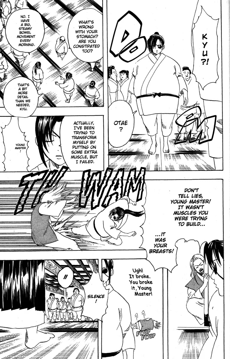 Gintama Chapter 156 page 11 - Chapter 156 : If You Want to Lose Weight, Move