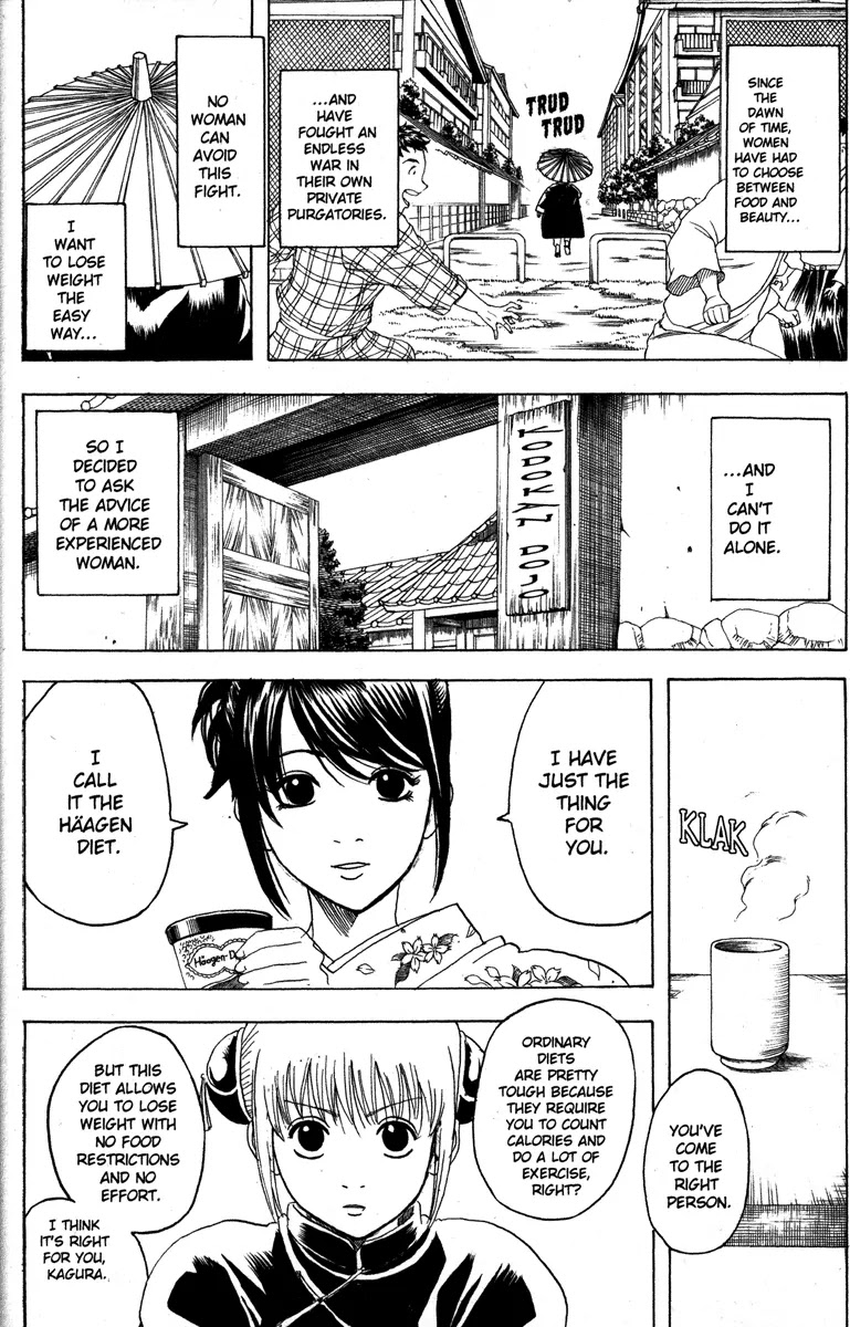 Gintama Chapter 156 page 6 - Chapter 156 : If You Want to Lose Weight, Move