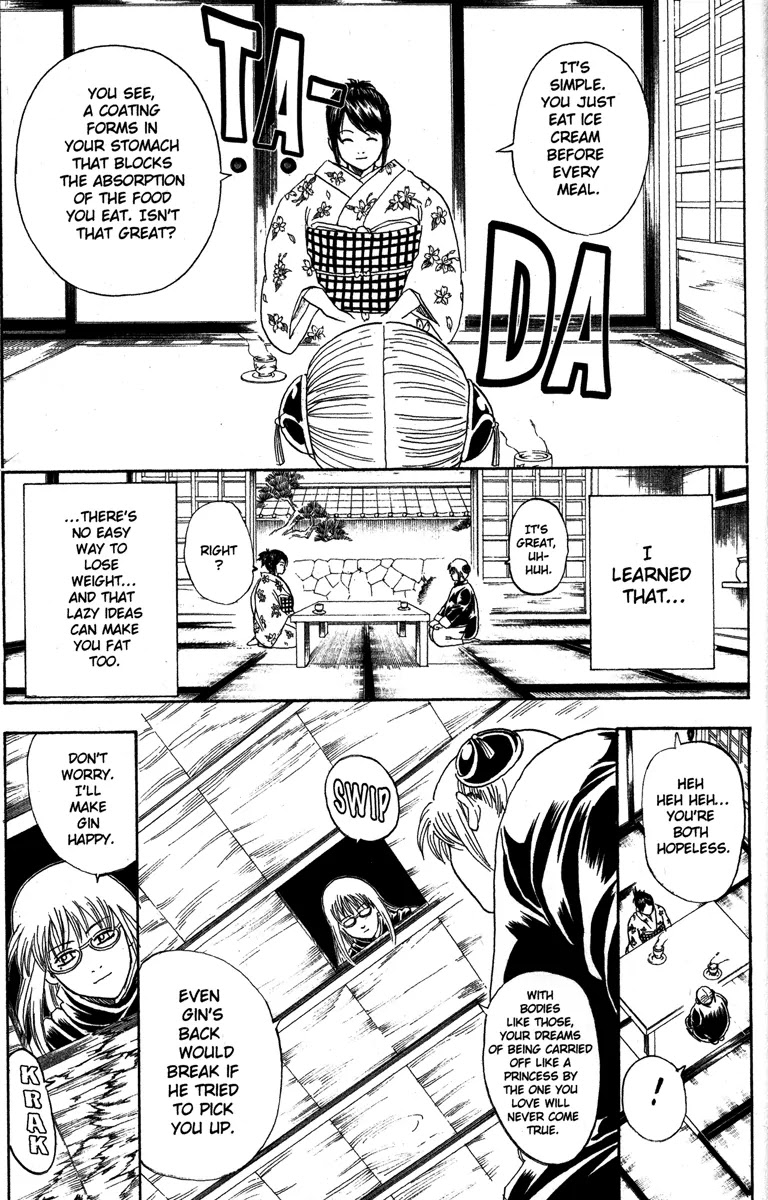 Gintama Chapter 156 page 7 - Chapter 156 : If You Want to Lose Weight, Move