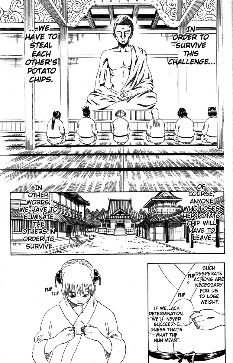 Gintama Chapter 157 page 3 - Chapter 157 : If You Want to Lose Weight, Don't Eat