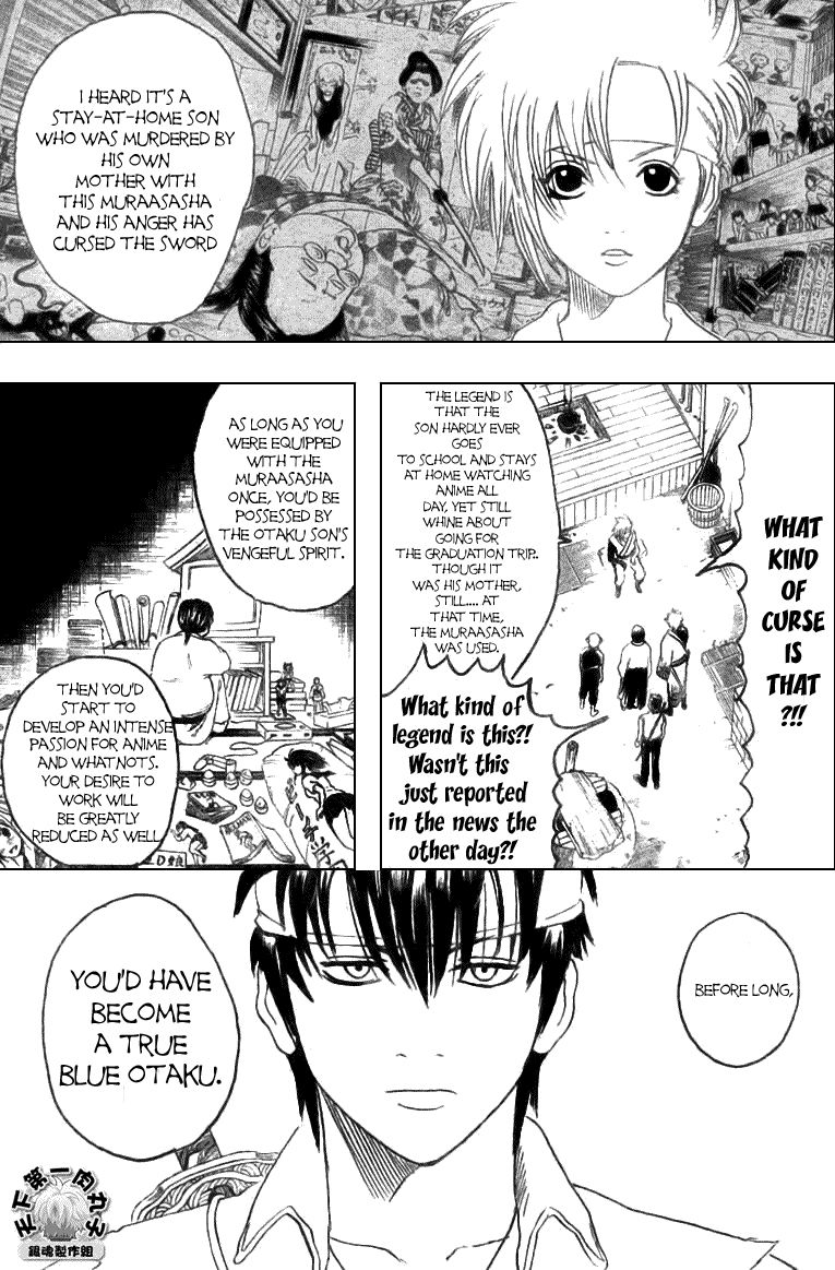 Gintama Chapter 160 page 14 - Chapter 160 : An Otaku Talks Too Much