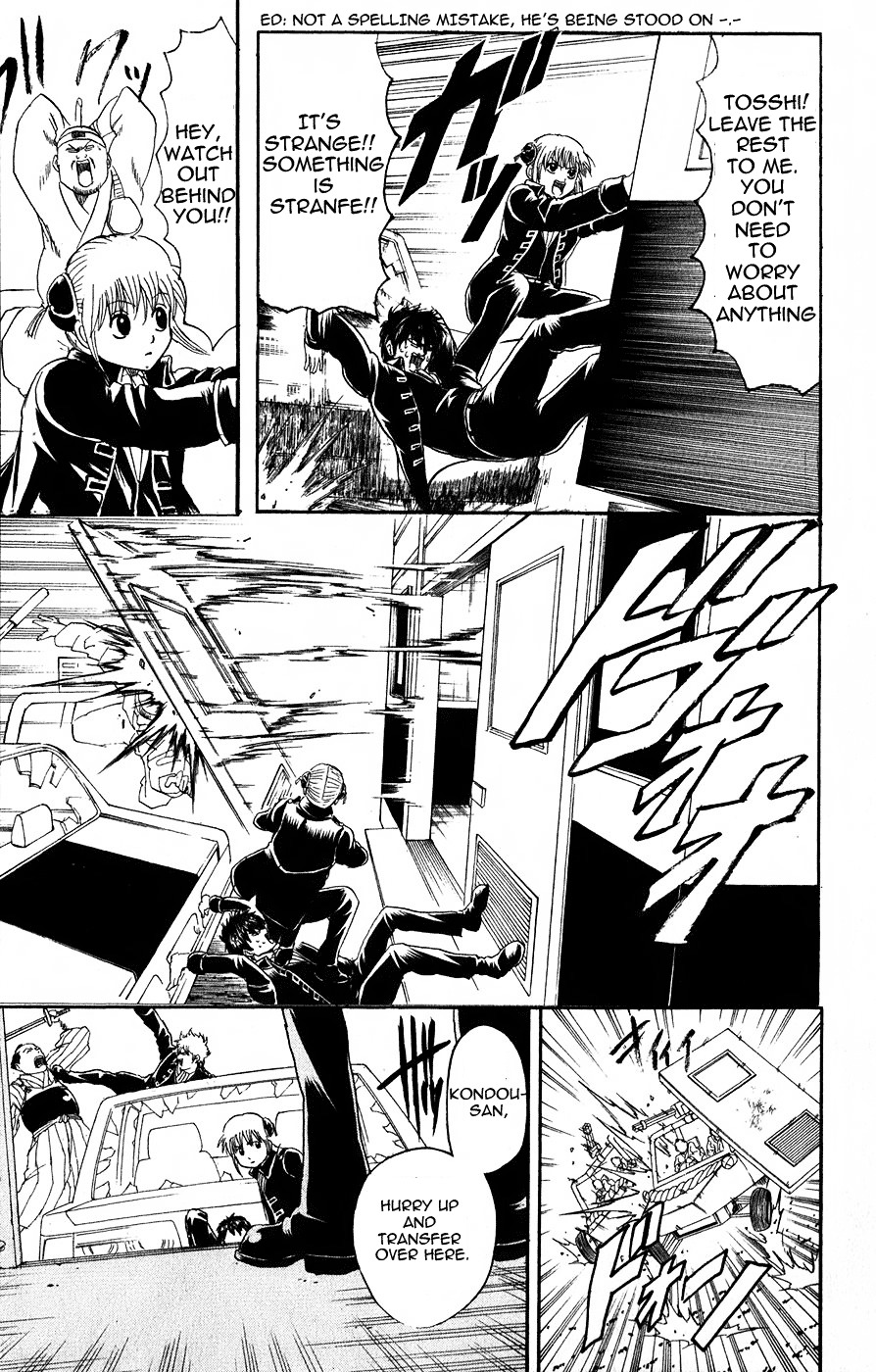 Gintama Chapter 164 page 10 - Chapter 164 : You Can't Play On The Railroad Tracks