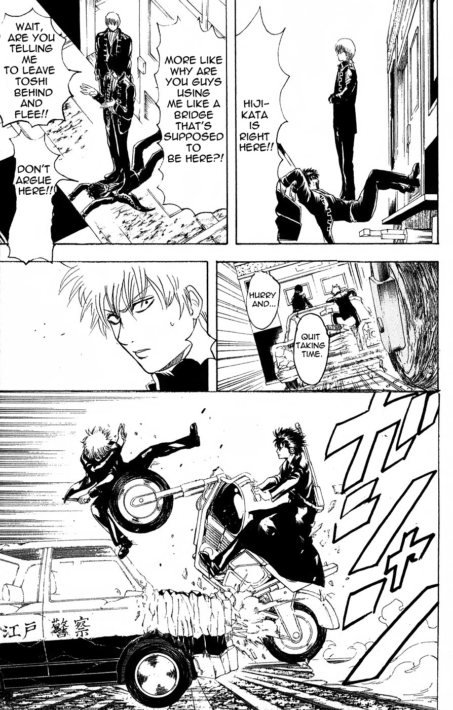 Gintama Chapter 164 page 12 - Chapter 164 : You Can't Play On The Railroad Tracks