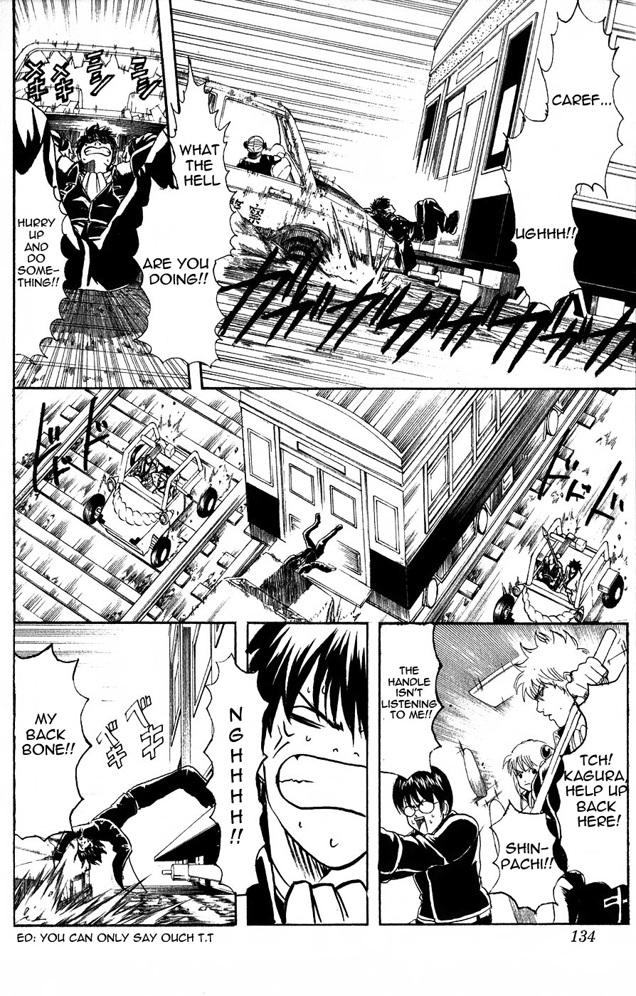 Gintama Chapter 164 page 9 - Chapter 164 : You Can't Play On The Railroad Tracks
