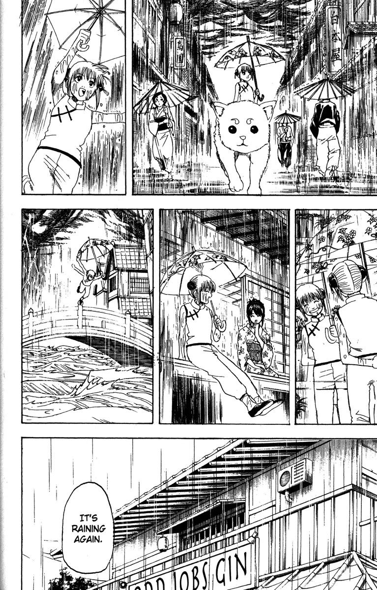 Gintama Chapter 172 page 12 - Chapter 172 : I Hate myself When I Forget the Vinyl Umbrella Even When There's One Hundred Percent Chance of Rain
