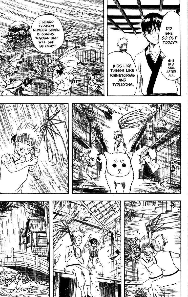 Gintama Chapter 172 page 13 - Chapter 172 : I Hate myself When I Forget the Vinyl Umbrella Even When There's One Hundred Percent Chance of Rain