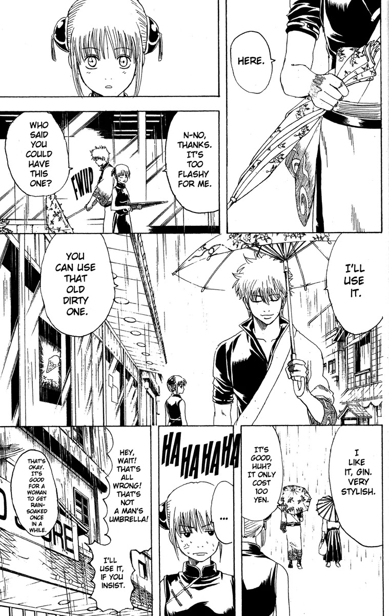 Gintama Chapter 172 page 9 - Chapter 172 : I Hate myself When I Forget the Vinyl Umbrella Even When There's One Hundred Percent Chance of Rain