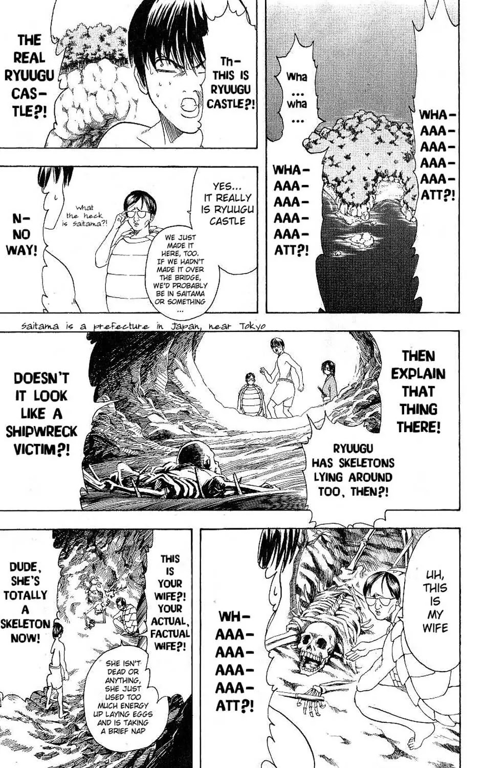 Gintama Chapter 176 page 6 - Chapter 176 : The Older, the Wiser