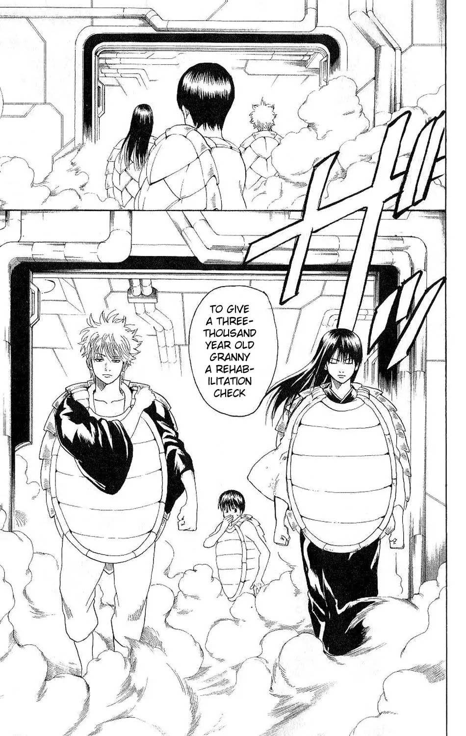 Gintama Chapter 180 page 11 - Chapter 180 : Go Straight Even If You're Bent with Age