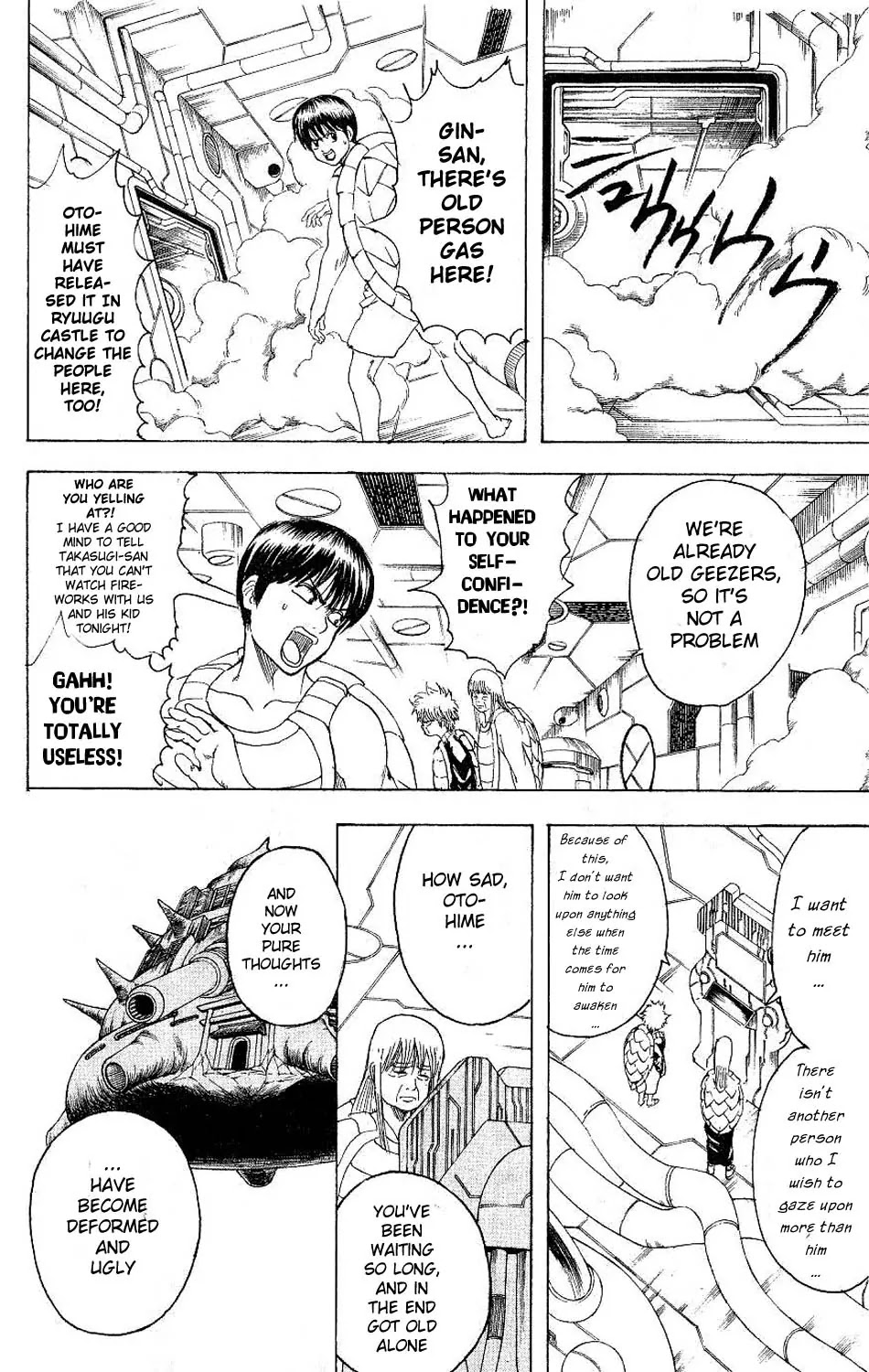 Gintama Chapter 180 page 8 - Chapter 180 : Go Straight Even If You're Bent with Age