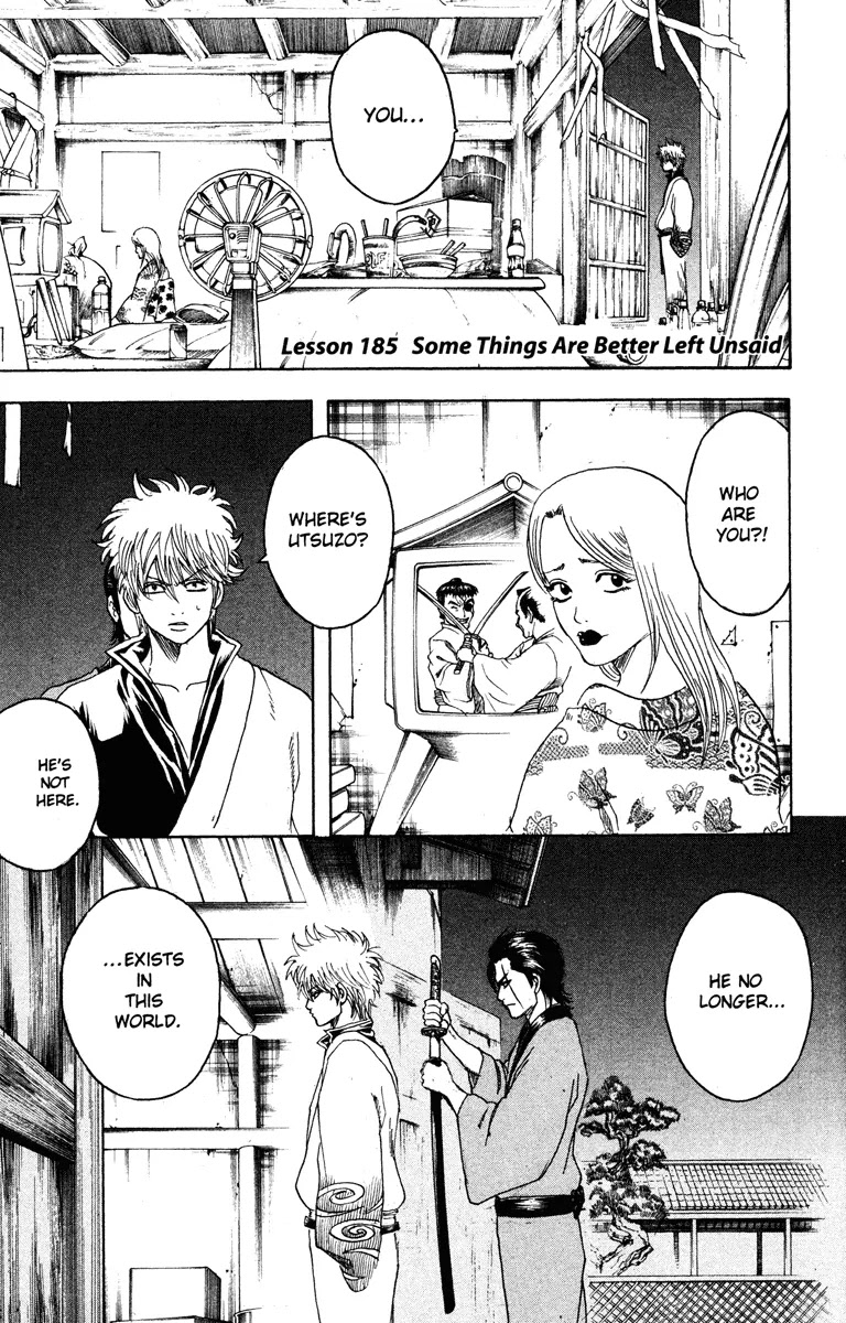 Gintama Chapter 185 page 9 - Chapter 185 : Some Things Are Better Left Unsaid