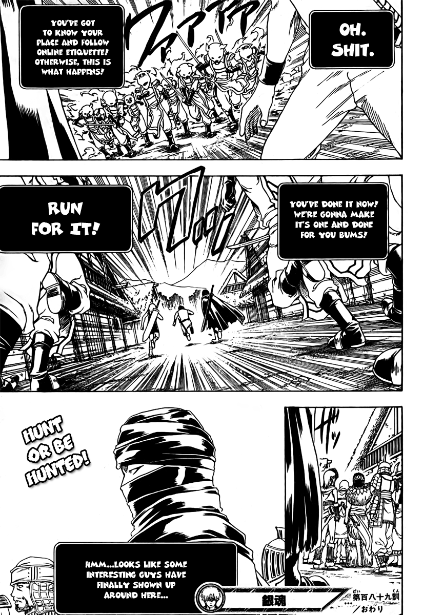 Gintama Chapter 189 page 19 - Chapter 189: To a novice a phillips and a flathead are equally as splendid