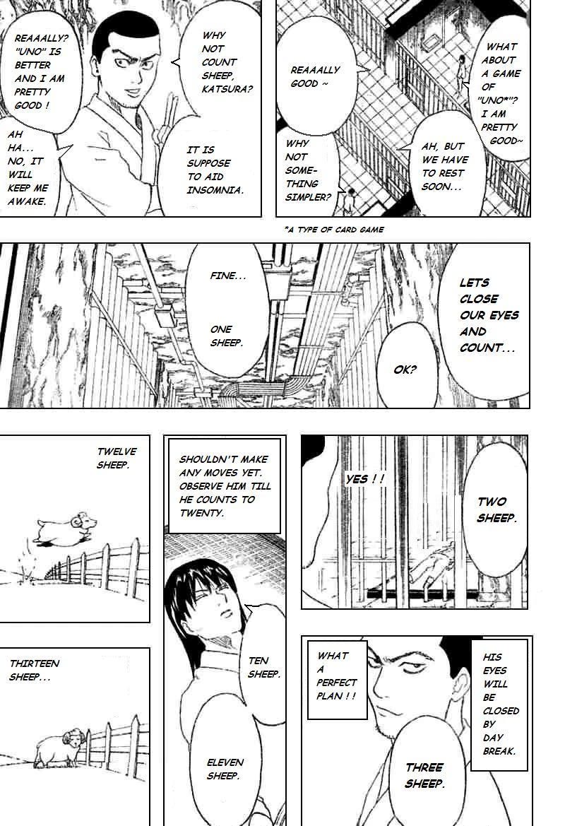 Gintama Chapter 193 page 11 - Chapter 193: <<Gaolbreak 2>> If you have broken free of gaol before, it is not gaolbreaking?