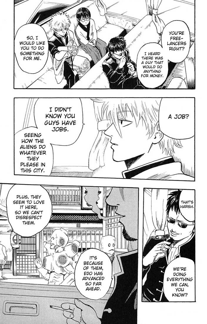 Gintama Chapter 2 page 9 - Chapter 2 : Owner should take care of their pets until the end.