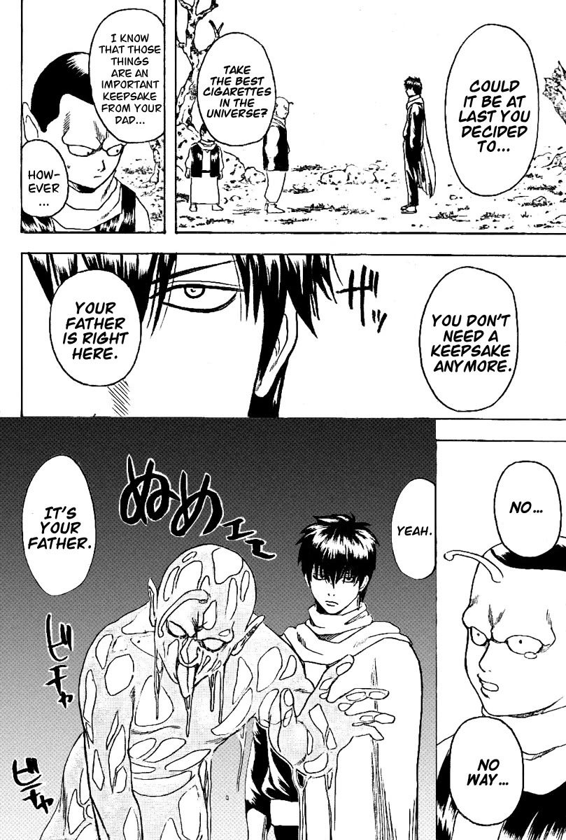 Gintama Chapter 202 page 19 - Chapter 202: A Cigarette Box With Only Two Cigarettes In It Smells A Lot Like A Guy Who Walks Into A Room With The Scent Of Horse Dung