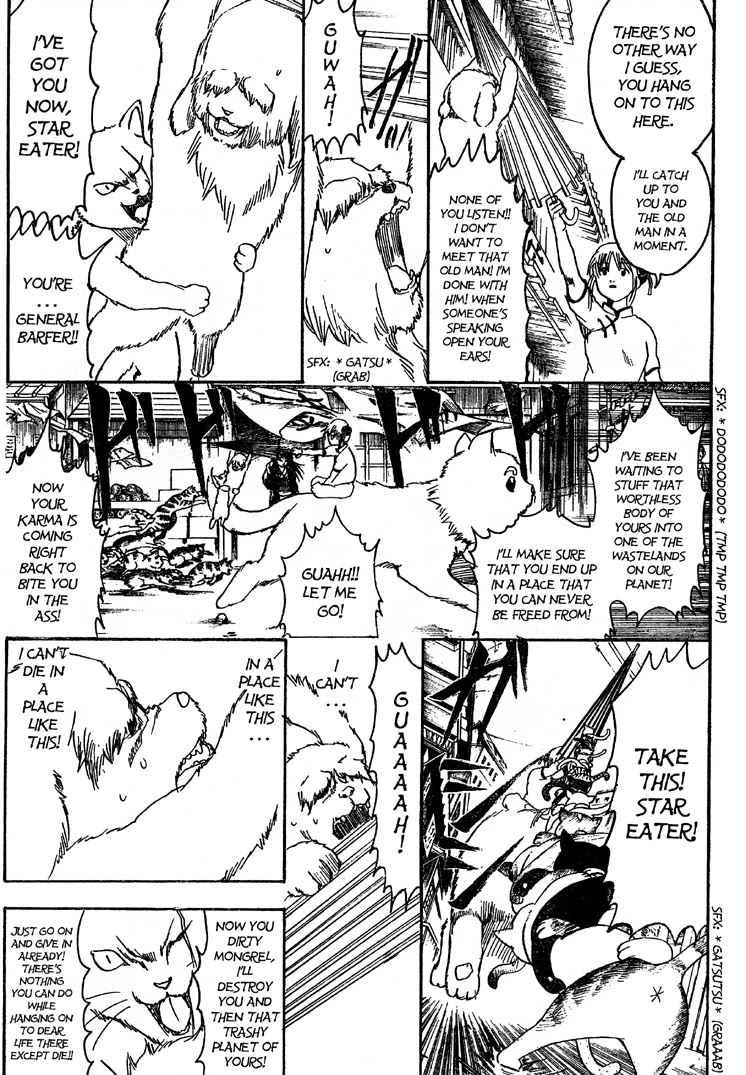 Gintama Chapter 208 page 7 - Chapter 208: Cat Owners And Dog Owners Never See Eye To Eye