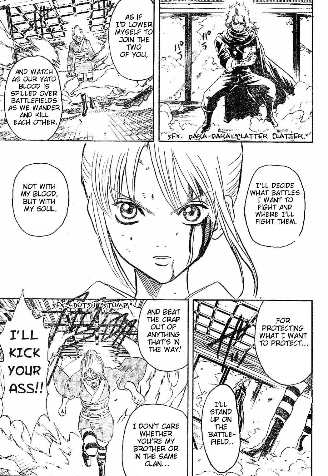 Gintama Chapter 218 page 13 - Chapter 218: Only Mommy Can Stop Siblings From Fighting