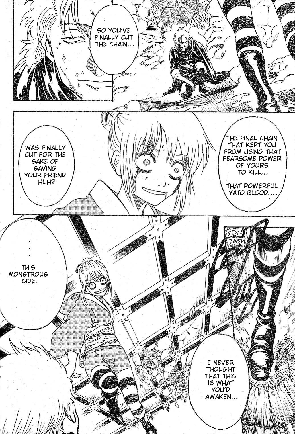 Gintama Chapter 219 page 8 - Chapter 219: People who say "I'm really getting angry" are in fact not angry at all