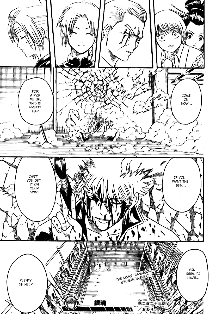 Gintama Chapter 223 page 19 - Chapter 223: Don't Draw confidence from bedtime stories