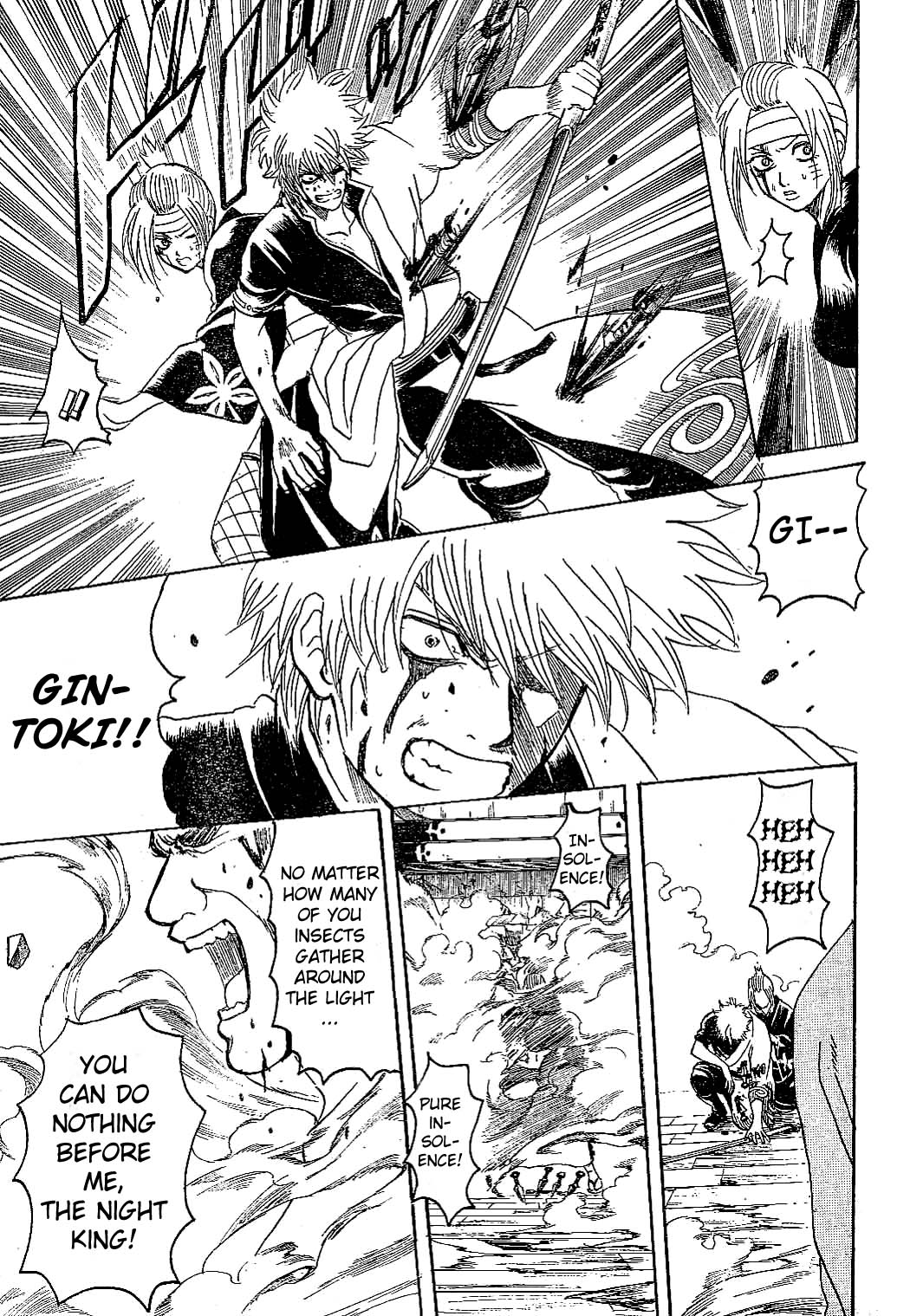 Gintama Chapter 225 page 15 - Chapter 225: Burning a perm doesn't change it