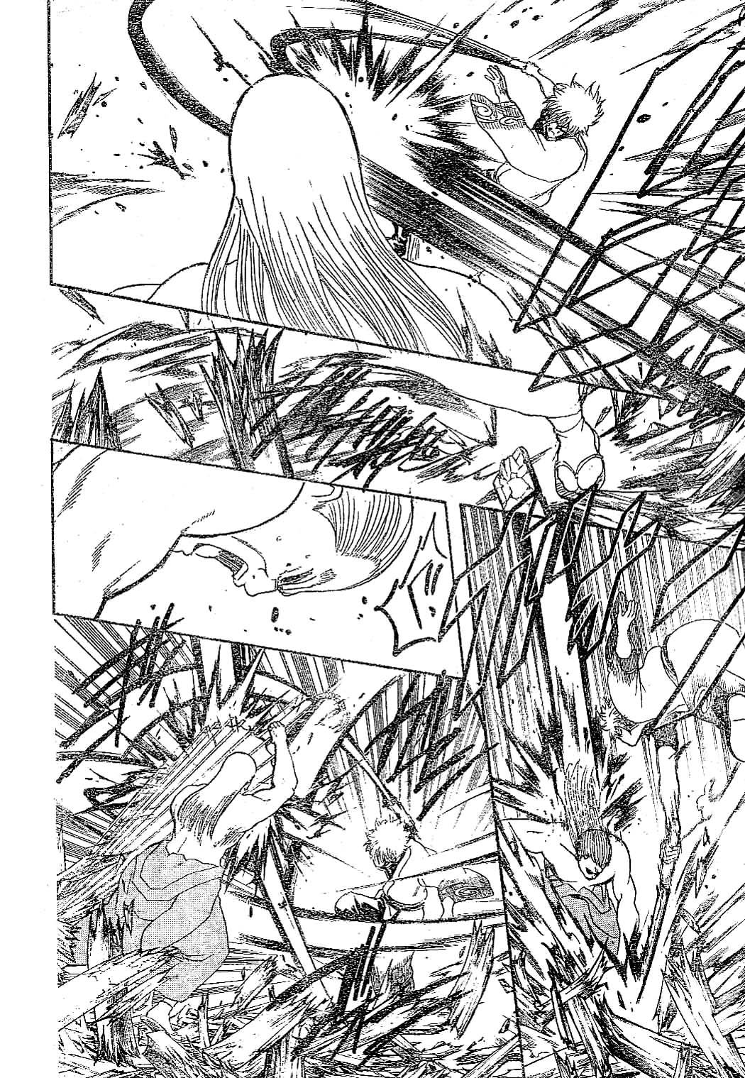 Gintama Chapter 225 page 8 - Chapter 225: Burning a perm doesn't change it