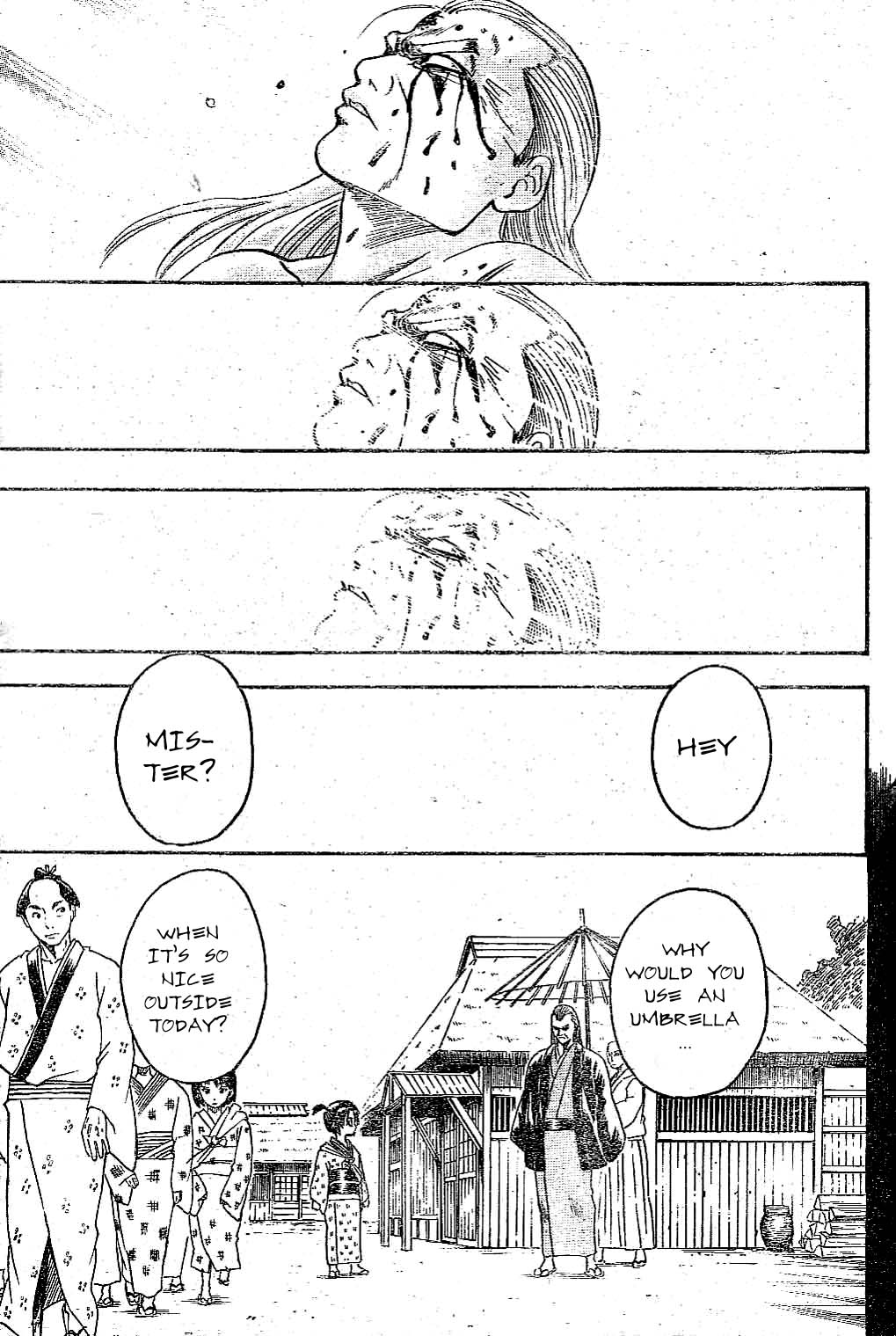Gintama Chapter 226 page 12 - Chapter 226: Spread your arms wide enough and they'll fade into the distance