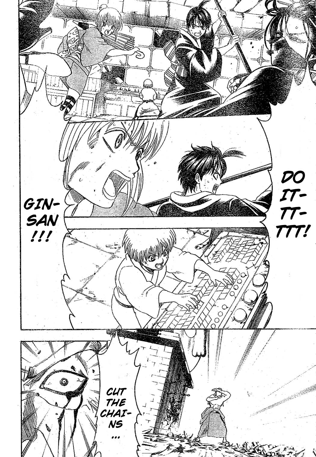 Gintama Chapter 226 page 8 - Chapter 226: Spread your arms wide enough and they'll fade into the distance