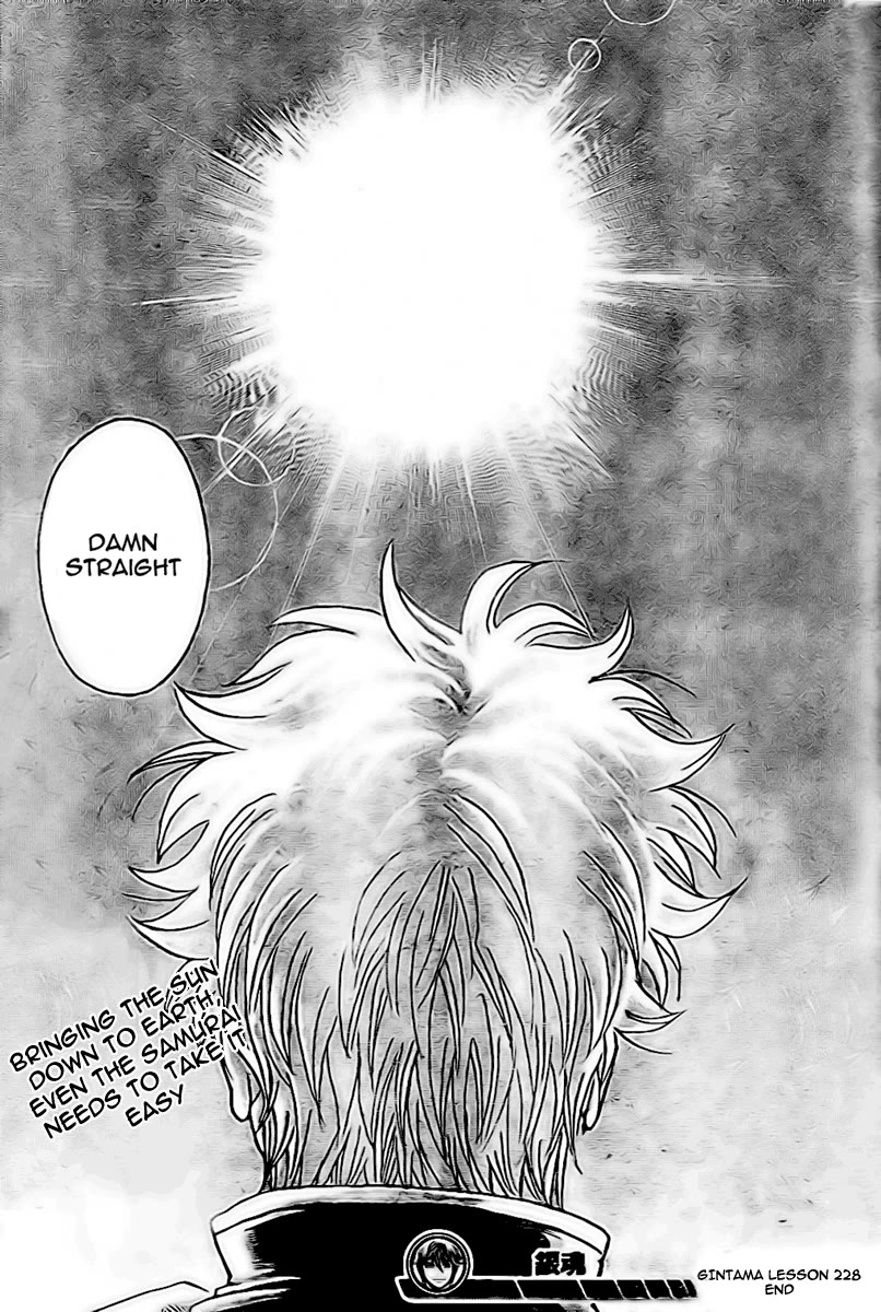 Gintama Chapter 228 page 19 - Chapter 228: Booze tastes a bit different during the day