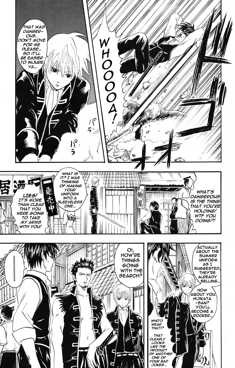 Gintama Chapter 23 page 9 - Chapter 23 : Lesson 23: All You Gotta Do Is Wash Yer Armpits, Only Armpits.