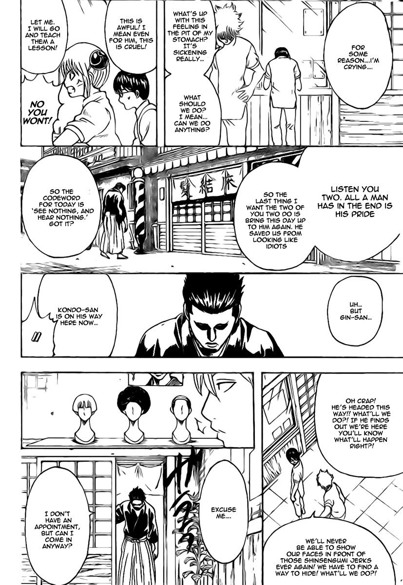 Gintama Chapter 231 page 8 - Chapter 231: Gossip Born In The Barbership Is Among The World's Most Pointless