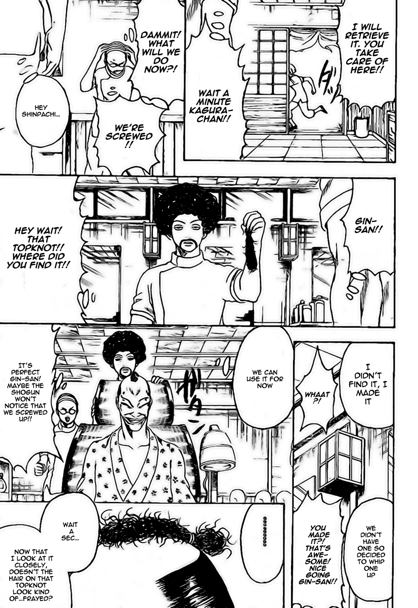 Gintama Chapter 232 page 13 - Chapter 232: Heavenly Being's Superiors Are The Ones Who Created Topknots