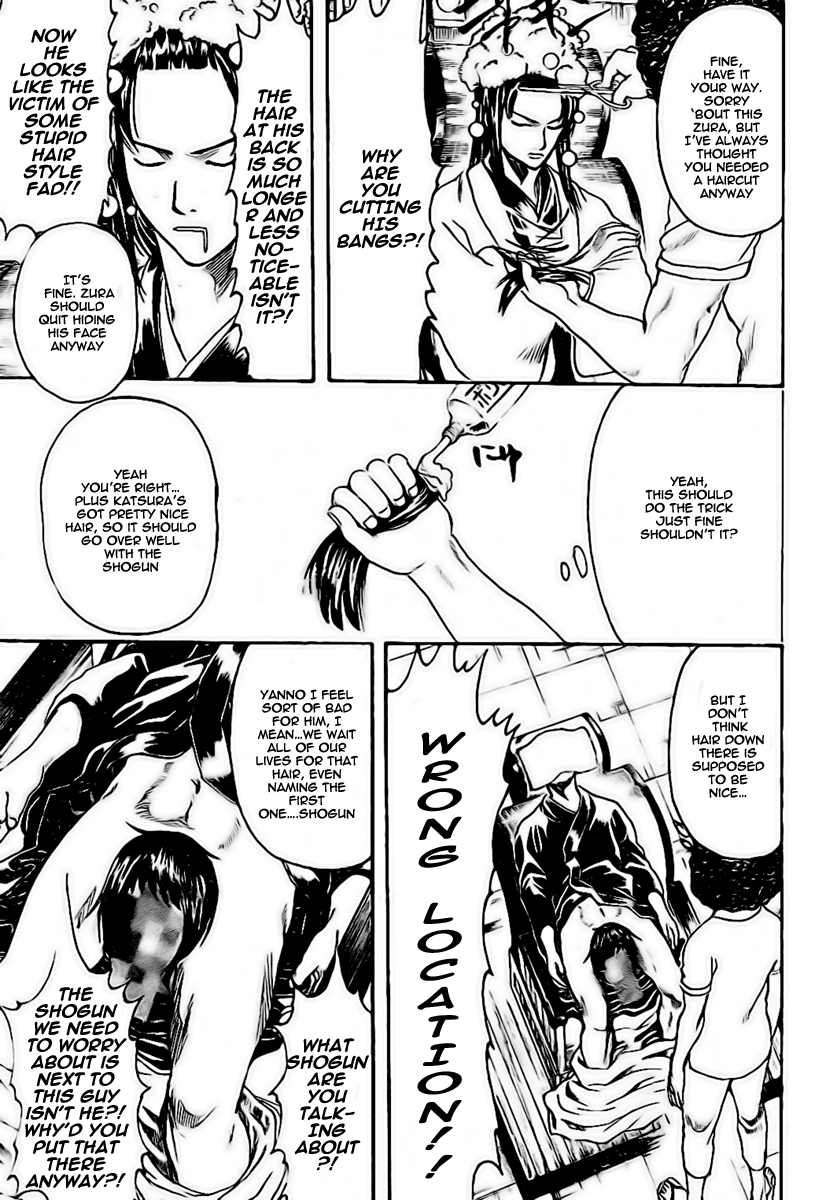 Gintama Chapter 232 page 15 - Chapter 232: Heavenly Being's Superiors Are The Ones Who Created Topknots