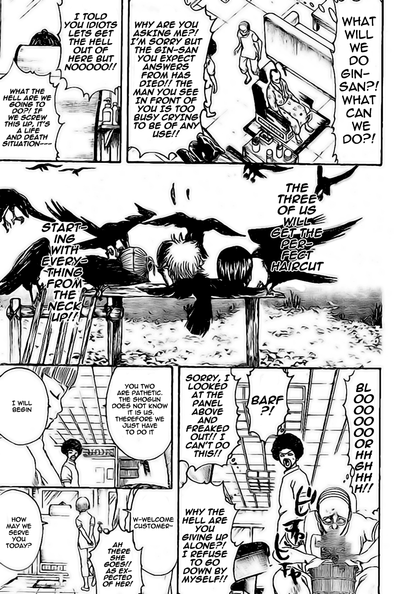 Gintama Chapter 232 page 5 - Chapter 232: Heavenly Being's Superiors Are The Ones Who Created Topknots