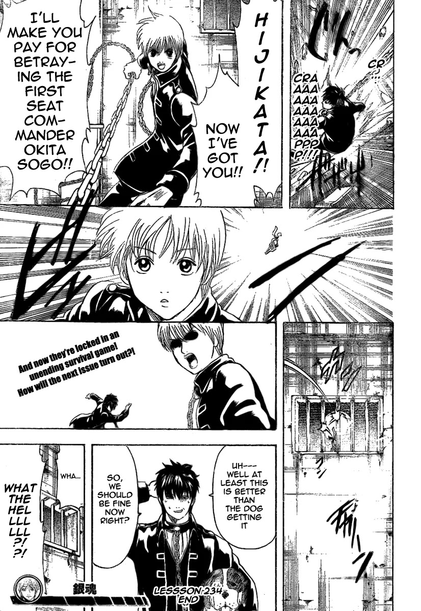Gintama Chapter 234 page 19 - Chapter 234 : Bad guys sleep more often