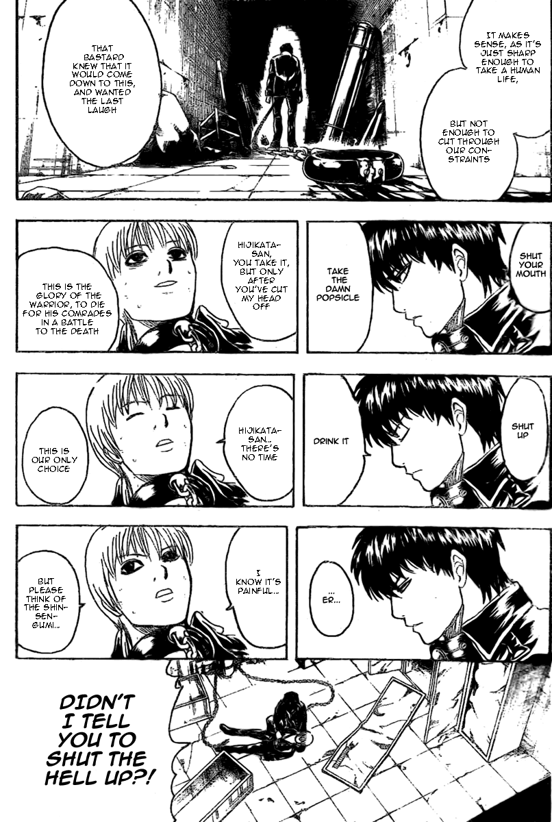 Gintama Chapter 235 page 10 - Chapter 235: When Your Half Eaten Popsicle Starts Sliding Down The Stick, That's When Jerks Come Around Hoping For A Share