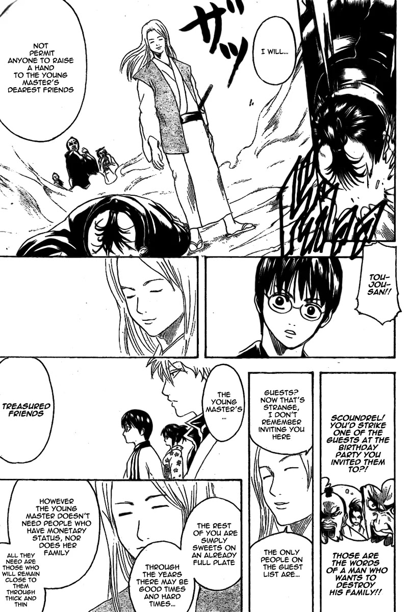 Gintama Chapter 236 page 17 - Chapter 236 : Usually birthday gatherings turn into unwanted reunions