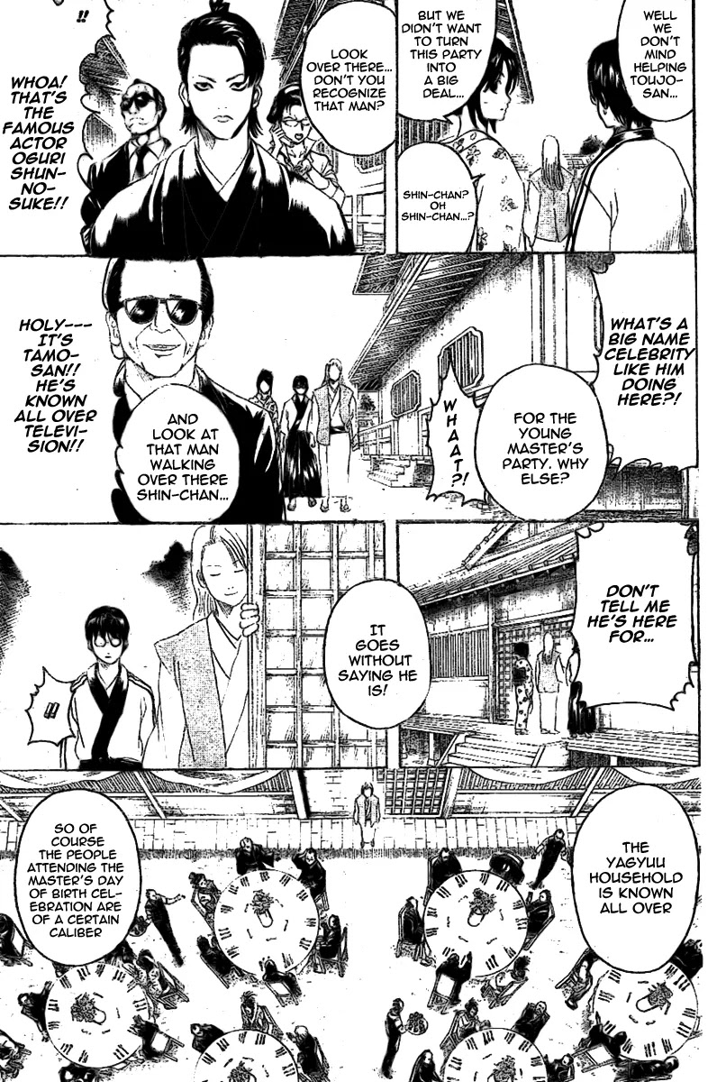 Gintama Chapter 236 page 3 - Chapter 236 : Usually birthday gatherings turn into unwanted reunions