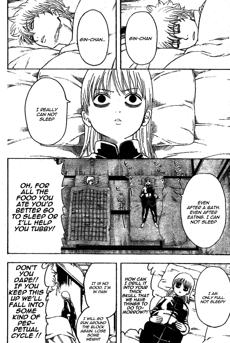 Gintama Chapter 237 page 10 - Chapter 237 : Sleep helps a child grow
