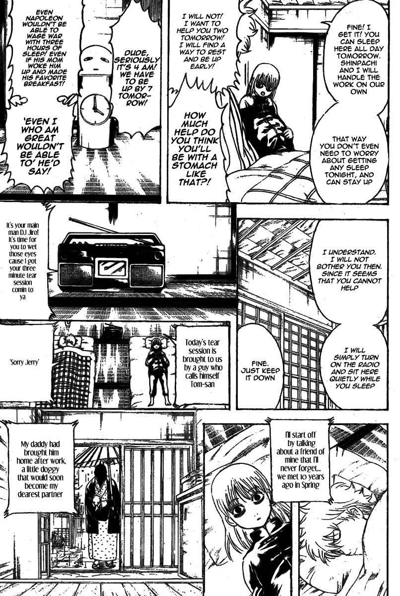 Gintama Chapter 237 page 11 - Chapter 237 : Sleep helps a child grow