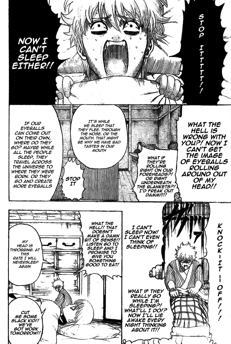 Gintama Chapter 237 page 6 - Chapter 237 : Sleep helps a child grow