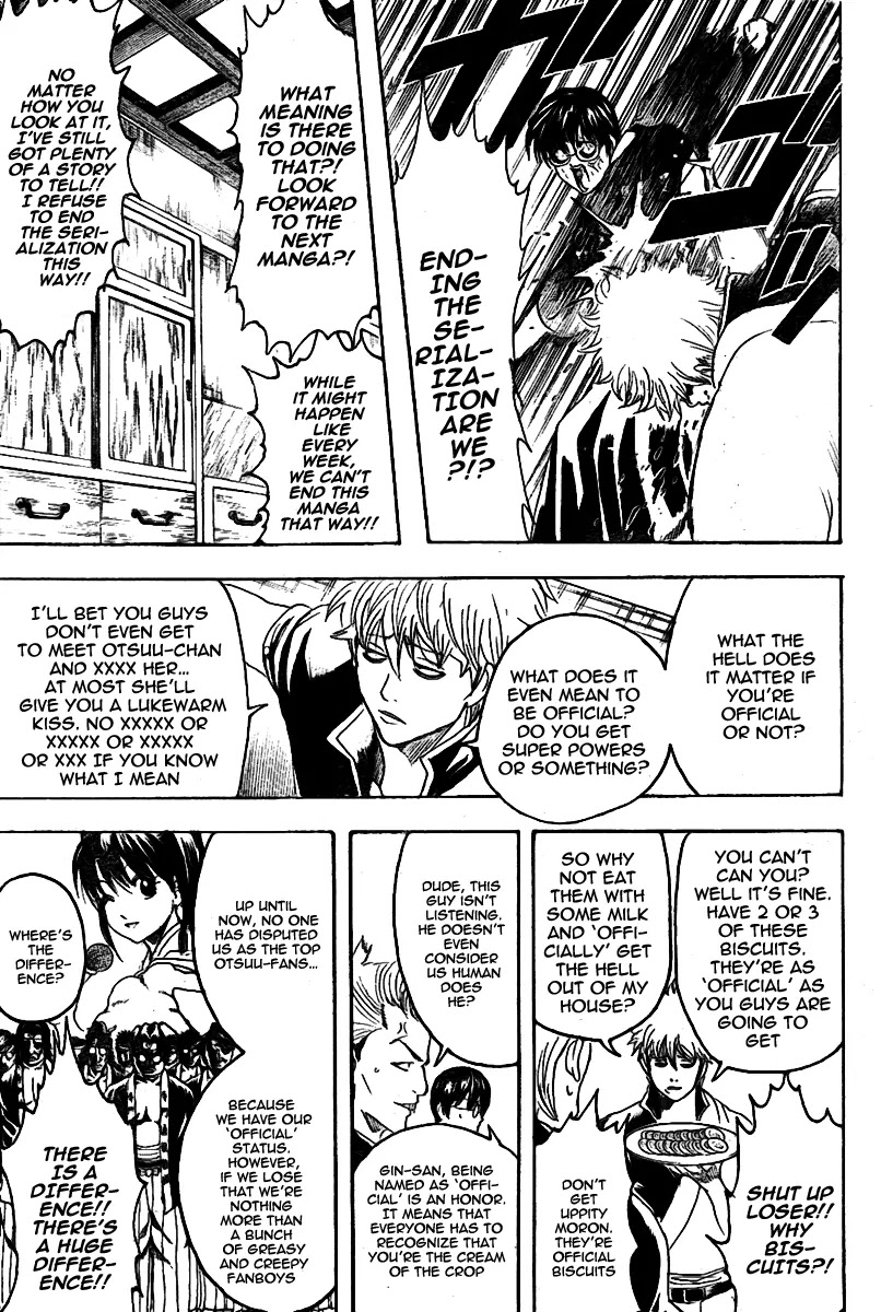 Gintama Chapter 239 page 14 - Chapter 239 : Guys need a battlefield to feel complete
