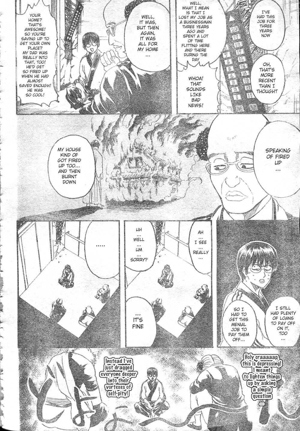Gintama Chapter 253 page 10 - Chapter 253 : When A Person Is Trapped, A Door In Oneself Is Opened