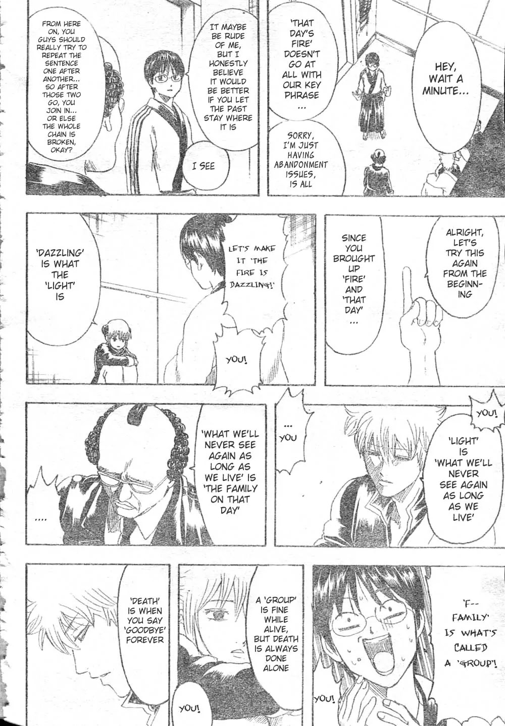 Gintama Chapter 253 page 14 - Chapter 253 : When A Person Is Trapped, A Door In Oneself Is Opened