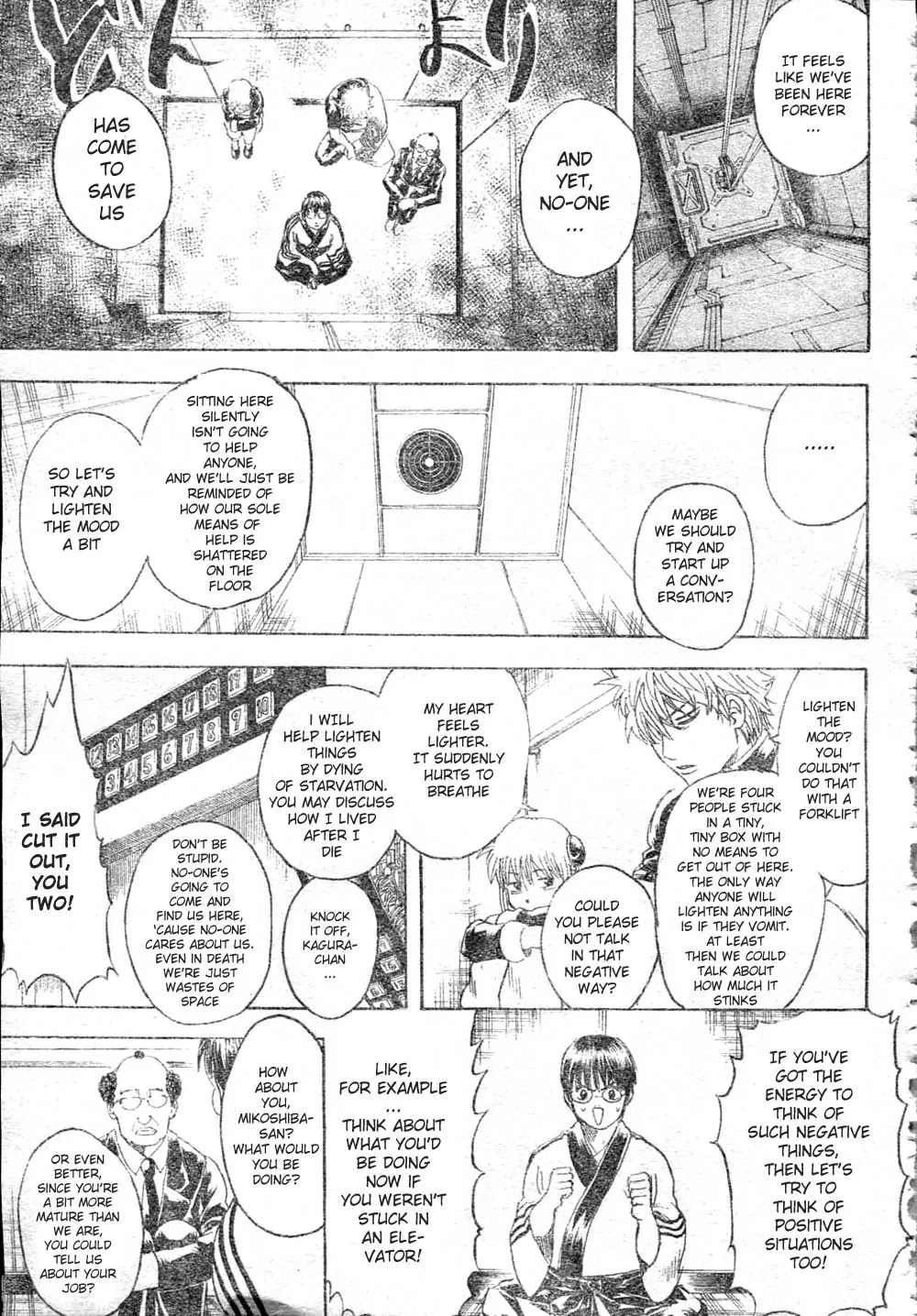 Gintama Chapter 253 page 9 - Chapter 253 : When A Person Is Trapped, A Door In Oneself Is Opened